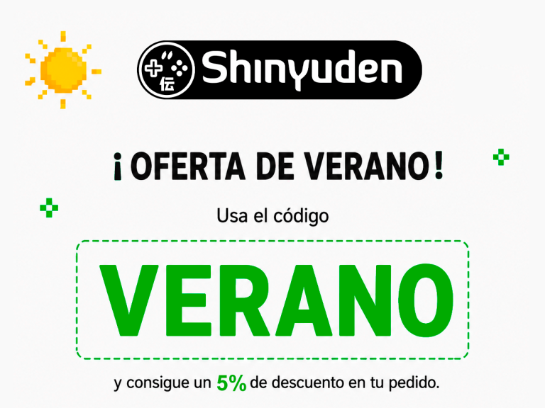 (Último día) Rebajas de verano de Shinyuden